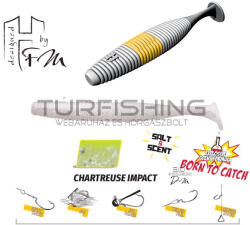 Herakles FAT SHAD-OW105 4.2" 10.5cm Chartreuse Impact (ARHKSOFA34) - turfishing