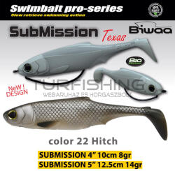 Biwaa SUBMISSION 4" 10cm 22 Hitch (B001755) - turfishing