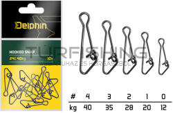 Delphin Kampós kapocs / 10 db #1/20kg (101003583)