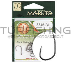 Maruto Horog 8346bl T. D. E. 10° Barbless Hc Forged Black Nickel 12 (43204012)