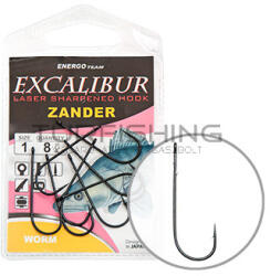 Excalibur Horog Excalibur Zander Worm 1/0 (47090100) - turfishing