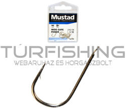 Mustad Ultra Np Wide Gape Power Spade Barbed 12 15db/csomag (m4236012) - turfishing