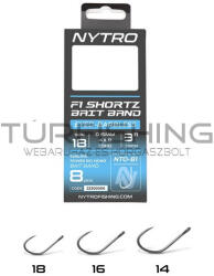 Nytro Nto-b1 Előkötött Szakáll Nélküli Csaligyűrűs Method Előke 7, 5 Cm 18/0, 13mm (y2300006) - turfishing