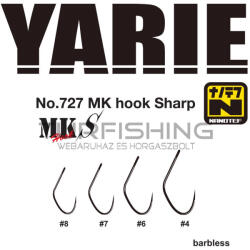 Yarie Jespa HOROG YARIE 727 MK SHARP 07 Barbless (Y727MKS07) - turfishing