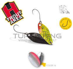 Herakles AREA SPOON LOSKO 2.5gr Color 16 Silver Red (ARHKLM16) - turfishing