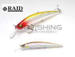 Raid Japan RAID LEVEL MINNOW PLUS 125mm 14gr 001 Neon Wakasagi (RAID46087) - turfishing
