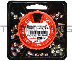 Carp Expert Medium Betétes Cseppólom Készlet 1-4g Natur 150g (54103153) - turfishing