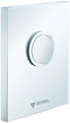 Schell Edition - Vezérlőpanel WC-öblítéshez, alpesi fehér 028021599 (028021599)