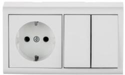 OVIVO Comutator + Priza Schuko PT Nivo Ovivo OV00680 (OV00680)
