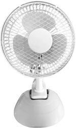 TOO FAND-15-200-W-2IN1 WIND fehér asztali ventilátor 15cm, csiptetős (TOO FAND-15-200-W) - officedepot