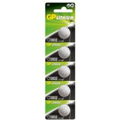 GP Batteries gombelem (cr2032, 3v, lítium) 5db/csomag (CR2032-7U5)