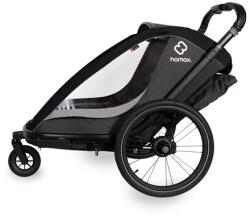 Hamax Cocoon One Bicycle trailer Grey/Black biciklis utánfutó