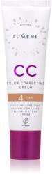 Lumene CC Color Correcting Cream CC krém az egyenletes bőrszínért SPF 20 árnyalat 4 Tan (Neutral) 30 ml