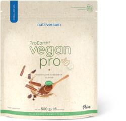 Nutriversum Vegan Pro ProEarth® fehérjepor 500 g csokoládé-fahéj steviaval - nutriversum