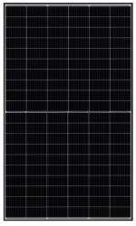 JA Solar Modul PV JA Solar mono-Si, cu două fețe, celule N-type 182mm 16-BB, 455Wp, eficiență 22, 8%, MC4-EVO2, cadru negru, greutate 22kg (JAM54D40-455/LB_BFT)