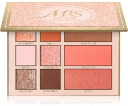 BPerfect Cosmetics Mrs Glam Snatched Mini Palette multifunkciós arc paletta az arcra 22 g