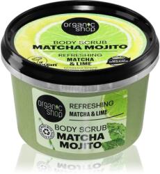 Organic Shop Matcha Mojito frissítő testpeeling 250 ml