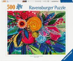 Ravensburger Пъзел Ravensburger от 500 части - Цветна експлозия (12001846)