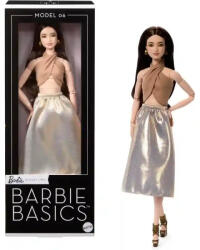 Mattel Barbie Basics Signature Model Collector divatbaba 06 keresztpántos felsőben (JJX25) - morzsajatekbolt