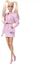 Mattel Barbie Deluxe Style baba csíkos mintás rózsaszín farmerruhában (JJN69) - morzsajatekbolt