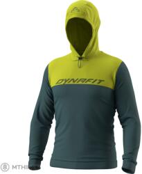 DYNAFIT 24/7 HOODY pulóver, golden lime (M)