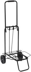 Bo-Camp Luggage trolley kempingkocsi fekete