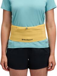 Black Diamond Distance Run Belt övtáska futóknak XS / sárga