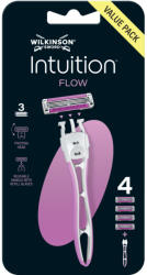 Wilkinson borotvakészülék Intuition Flow Razor Value Pack 4db betéttel női