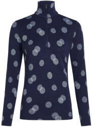 icebreaker W Mer 260 Vertex LS Half Z FallFl női funkcionális pulóver L / sötétkék