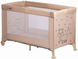 FreeON Patut Pliabil FreeON Nap cu un Nivel 120x60CM 0 - 24 Luni Bej (83037)