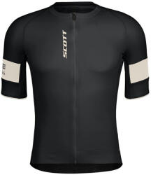 Scott Jersey M's Endurance Pro SS férfi kerékpáros mez L / fekete/bézs