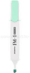 Zebra Szövegkiemelő 3, 5 mm, FM-1 Mild, kékeszöld (ZEBRA_64506) (ZEBRA_64506)