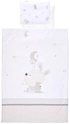 Lorelli 4 részes ágynemű garnitúra - Little Rabbits Szürke (3800166116969)