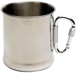 Bo-Camp Bögre rozsdamentes acél karabínerrel bögrék-csészék