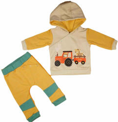 Asti Belül bolyhos fiú szabadidő szett traktoros mintával - pindurka - 4 290 Ft