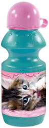 DERFORM Sticla apa Derform Cleo&Frank, 330 ml, Motiv cat (BKCF35)