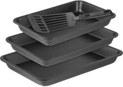 Bergner BG-37248-GY BERGNER BG-37248-GY 4 Részes Tepsi Szett