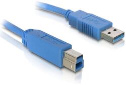 Delock Átalakító USB 3.0 Type-A male > USB 3.0 Type-B male 5m kék