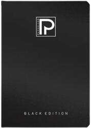 PAPERLAND Caiet A4 Paperland, 72 file, 70g/mp, dictando, coperta carton, Black edition (PP-24800043)