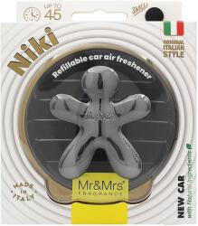 Mr&Mrs Fragrance Niki BIG Titanium Chrome New Car Autóillatosító