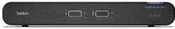 Belkin Universal 2nd Gen Secure KVM Switch 2-Port Dual Head w/CAC (F1DN202KVM-UN-4)
