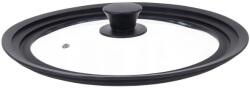Ruhhy 25560 Univerzális üvegfedő szilikon peremmel 3in1, 24/26/28 cm