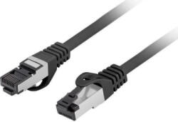 Lanberg Patchcord Lanberg S/FTP cat. 8.1 1m LSZH CU fluke trecut negru (pcf8-10cu-0100-bk)