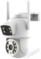  Immax NEO LITE Smart Security kültéri biztonsági kamera DOUBLE , 355° 90° P/T, WiFi, 2x 2MP, ONVIF