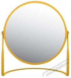 spirella cosmetic magnifying mirror Akira, matt saffron yellow, steel