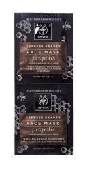  APIVITA Express Mélytisztító ARCMASZK PROPOLISSZAL zsíros/kombinált vagy aknés bőrre 2x8ml