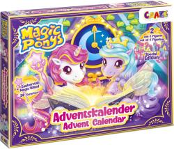 CRAZE Calendarul de Advent Craze - Ponei magici, 24 de piese (C57216) Figurina
