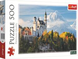 Trefl Puzzle Trefl din 500 piese - Castelul Neuschwanstein (93514) Puzzle