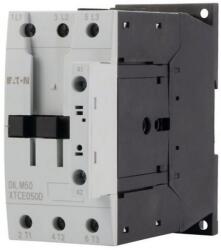 Eaton Контактор EATON DILM50(RDC24) , 277844 - 3 полюса, 380 V 400 V 22 kW, RDC 24: 24 - 27 V DC, DC работа, Винтови клеми (277844)