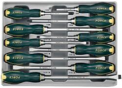 FORCE Комплект ударни отвертки Force 2108 - 5, 5-14 мм, PH1-PH4, 10 части (JN67252)